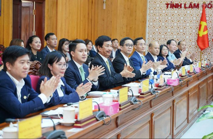 Đại diện Novaland Group tham dự buổi làm việc với lãnh đạo tỉnh Lâm Đồng