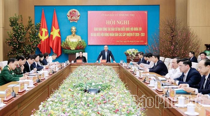 Đồng chí Bùi Đức Hinh - Phó Bí thư Tỉnh ủy, Chủ tịch HĐND tỉnh trực tiếp chỉ đạo, quán triệt công tác bầu cử đại biểu HĐND các cấp nhiệm kỳ 2026-2031 đảm bảo an toàn, đúng quy định.
