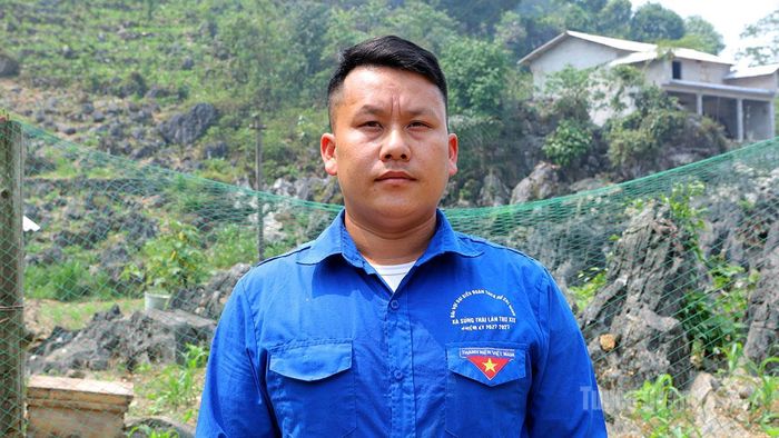Anh Mua Mí Chá, Trưởng thôn kiêm Bí thư Chi đoàn thôn Hồng Ngài B.