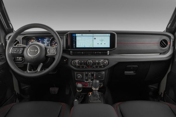 Nội thất Jeep Wrangler mới