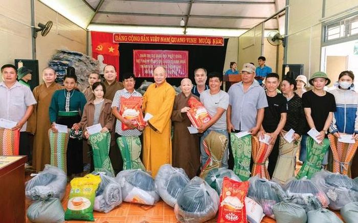 Công tác từ thiện xã hội được Ban Trị sự GHPGVN tỉnh Thanh Hóa chú trọng