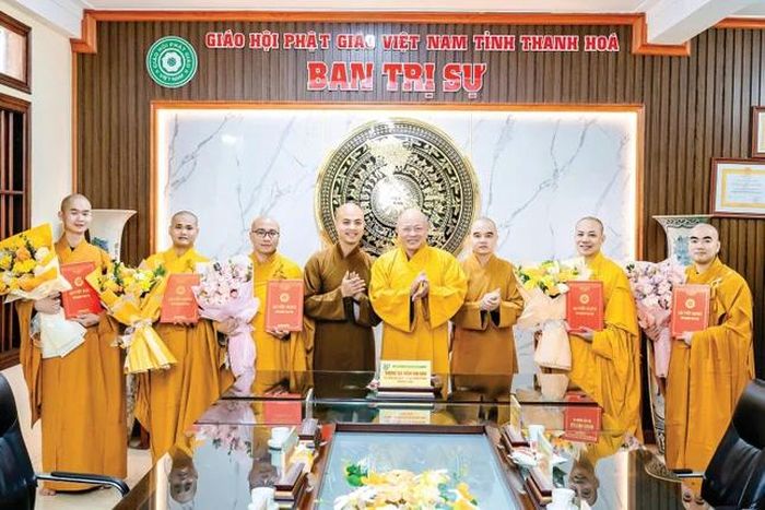 Ban Trị sự GHPGVN tỉnh Thanh Hóa trao quyết định bổ nhiệm trụ trì, Ban Quản trị tự viện
