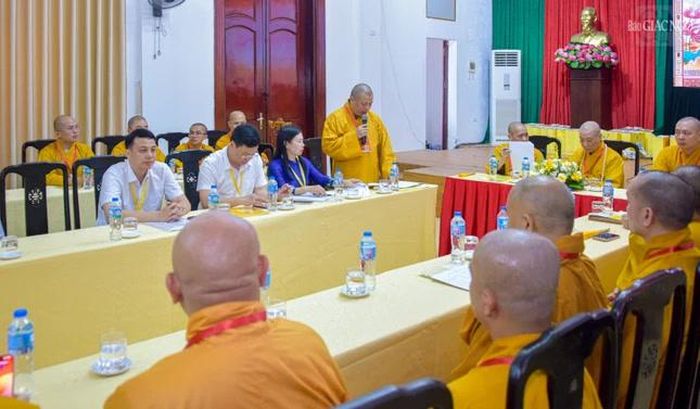 Ban Trị sự GHPGVN tỉnh Thanh Hóa nhiệm kỳ 2026-2031 chuẩn bị cho phiên trọng thể đại hội, vào ngày mai 4-6-2026