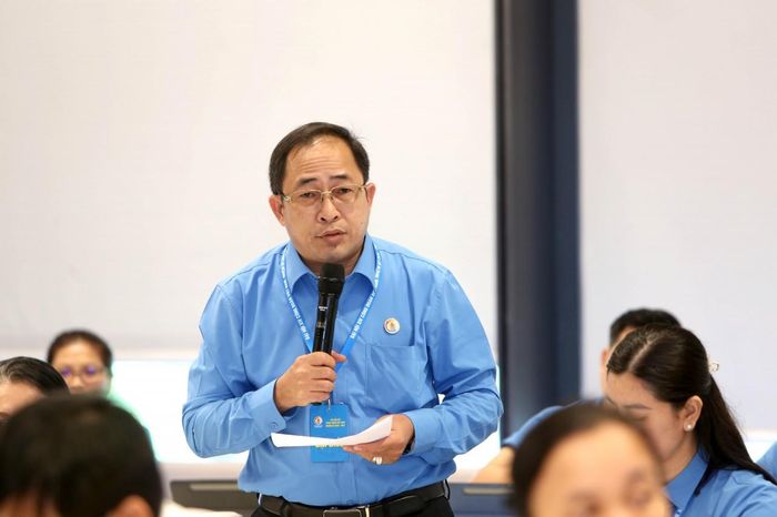 Ông Trần Đăng Ninh - đại diện Đoàn đại biểu TP. Đồng Nai phát biểu thảo luận. Ảnh: Đức Minh