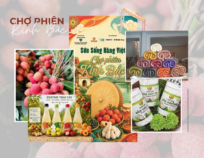 Đặc sản của Bắc Ninh tại Chợ phiên Kinh Bắc.