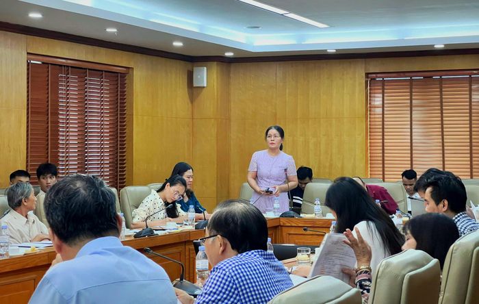 Các đại biểu tham dự Hội nghị góp ý cho dự án Luật Hòa giải ở cơ sở (sửa đổi)