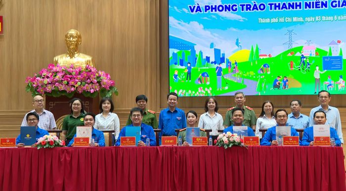 Ký kết kế hoạch liên tịch giữa Ban Thanh niên Công an Thành phố với các đơn vị phối hợp giai đoạn 2026 - 2030.