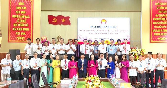 Đại biểu dự Đại hội đại biểu Hội Khuyến học xã Trường Xuân lần thứ I.