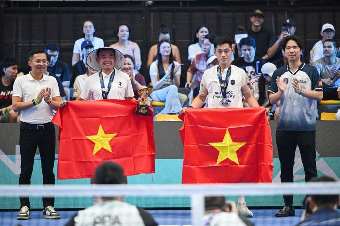 Các tay vợt Việt Nam như Lý Hoàng Nam hay Trương Vinh Hiển (bên phải) được kỳ vọng lớn ở Pickleball World Cup 2026.