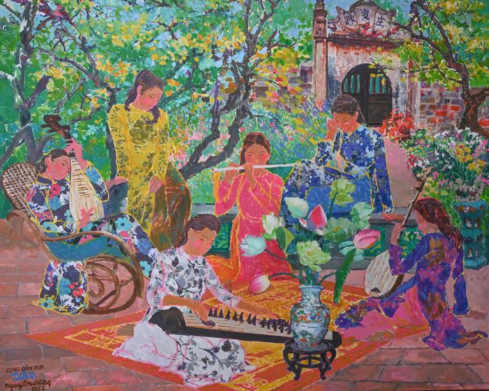 Tác phẩm "Cung đàn xưa".