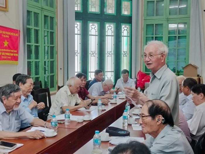TS.KTS Đào Ngọc Nghiêm phát biểu.