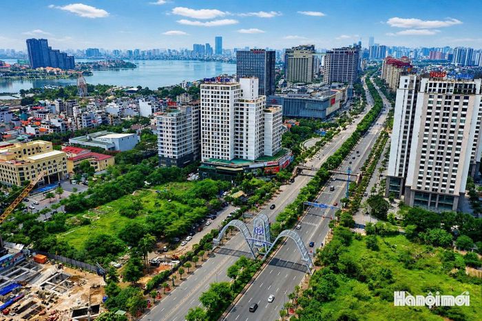 Thành phố Hà Nội tập trung kiến tạo các chủ trương lớn mang tầm nhìn chiến lược nhằm hoàn thiện hạ tầng phát triển trong kỷ nguyên mới. Ảnh: Phạm Hùng