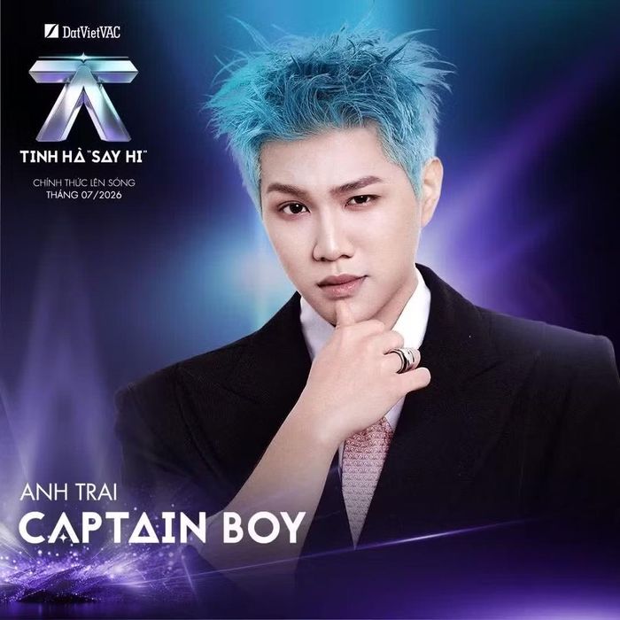 Captain Boy được xem là một trong những gương mặt đáng chú ý nhất của thế hệ Quý Mùi tại Tinh Hà "Say Hi".