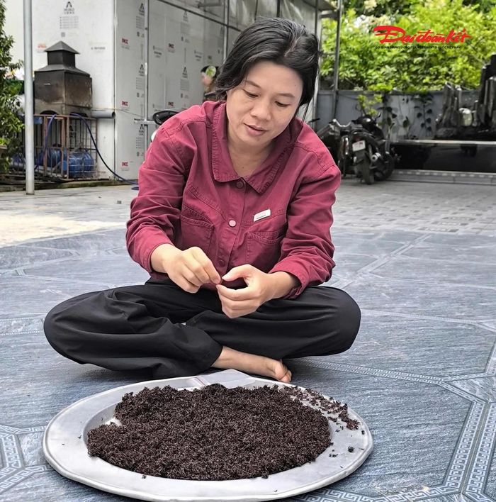 Chị Nguyễn Thị Khánh, trú phường Quỳnh Mai - một tiểu thương chuyên thu mua rạo cạo của người dân cho biết, rau cạo là món ăn rất được ưa chuộng, nhất là mùa hè do nhu cầu ngày càng tăng khiến nguồn hàng luôn trong tình trạng khan hiếm. Ảnh: ĐB