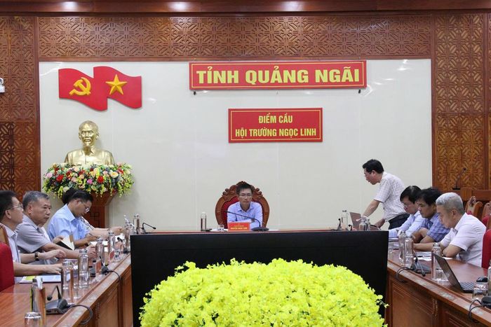 Quang cảnh buổi làm việc. Ảnh: HN.