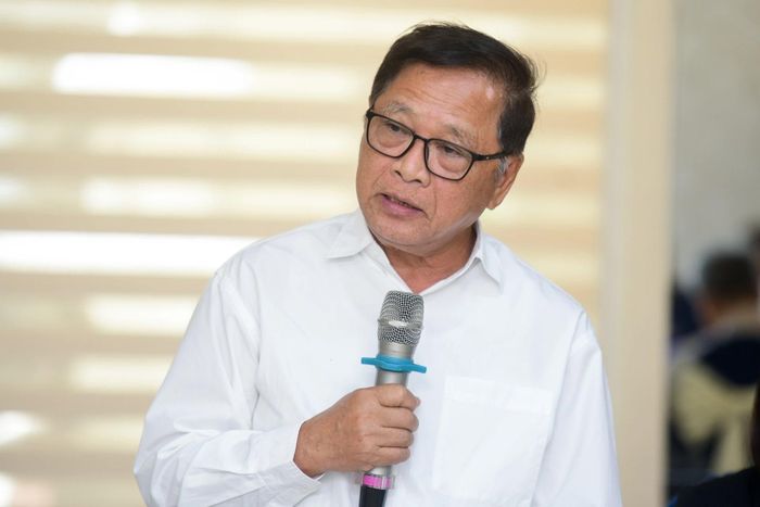  Ông Lê Hoàng, Giám đốc Đường sách TP.HCM, nhấn mạnh luật mới cần điều khoản hướng tới việc xây dựng xã hội học tập suốt đời. Ảnh: Duy Hiệu. 