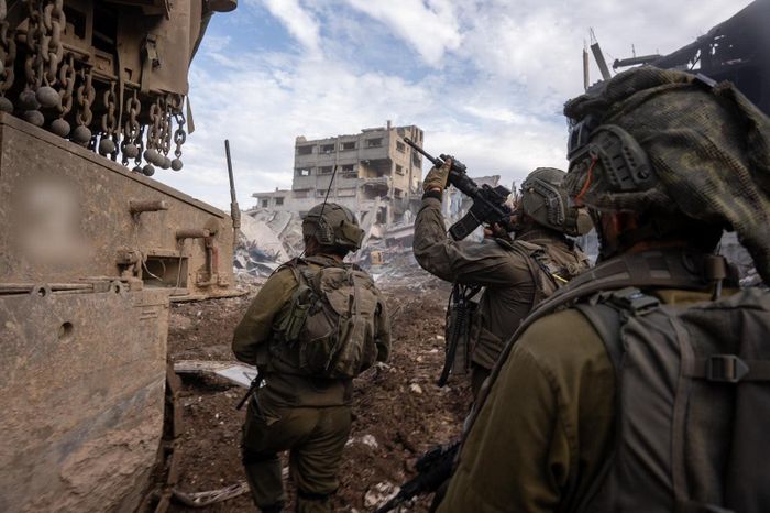  Binh sĩ Lực lượng Phòng vệ Israel tại thành phố Gaza. Ảnh: Lực lượng Phòng vệ Israel. 