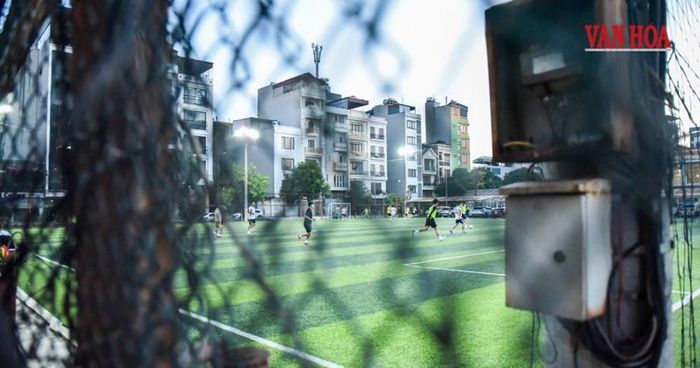 Hạ tầng phục vụ cho hoạt động thể thao với rào và hệ thống điện