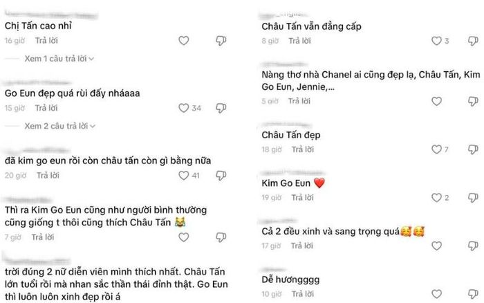 Cộng đồng mạng hết lời khen ngợi vẻ đẹp cùng khí chất sang trọng của Châu Tấn và Kim Go Eun