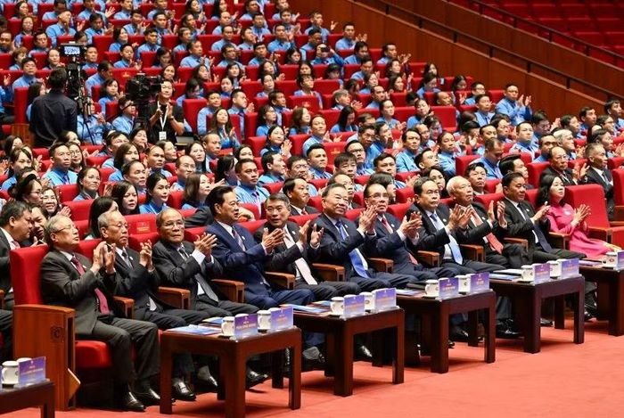 Đại biểu Đảng, Nhà nước dự Đại hội.