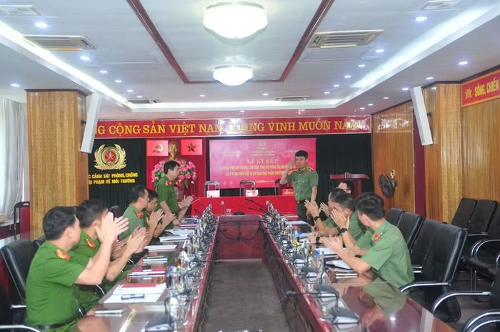 Toàn cảnh buổi Lễ ký kết Kế hoạch.