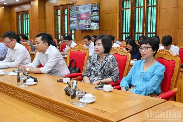 Các đại biểu tham dự hội nghị. (Ảnh: THỦY NGUYÊN)