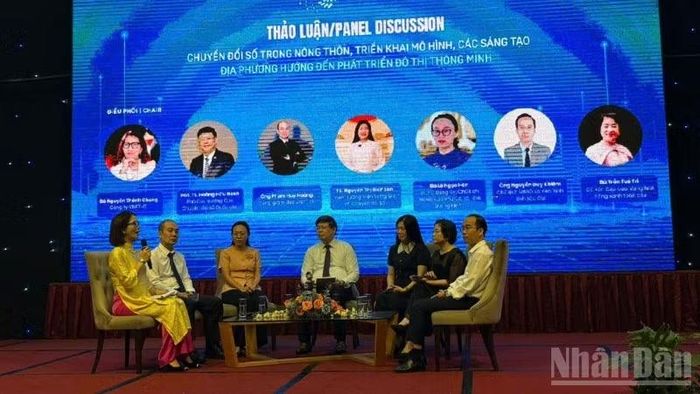 Các đại biểu tham gia thảo luận tại hội thảo.