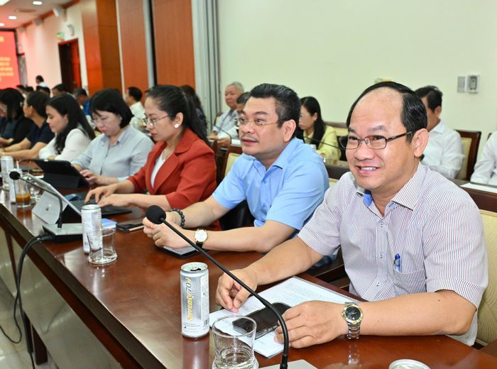  Đại biểu dự hội nghị. Ảnh: VIỆT DŨNG 