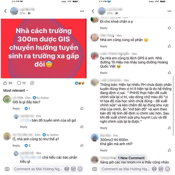 Dù hoàn toàn có thể cập nhật lại địa chỉ trên hệ thống, nhưng phụ huynh không tránh khỏi lo lắng trước khi hệ thống đi vào vận hành chính thức.