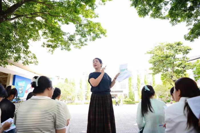 Nghiệp vụ sư phạm được cán bộ, giáo viên Khoa Giáo dục Tiểu học tâm huyết bồi dưỡng cho các thế hệ sinh viên.
