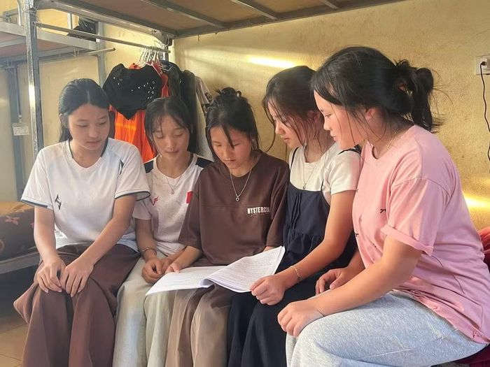Học sinh Trường THPT Nà Hỳ đang trong giai đoạn bứt tốc trước kỳ thi.