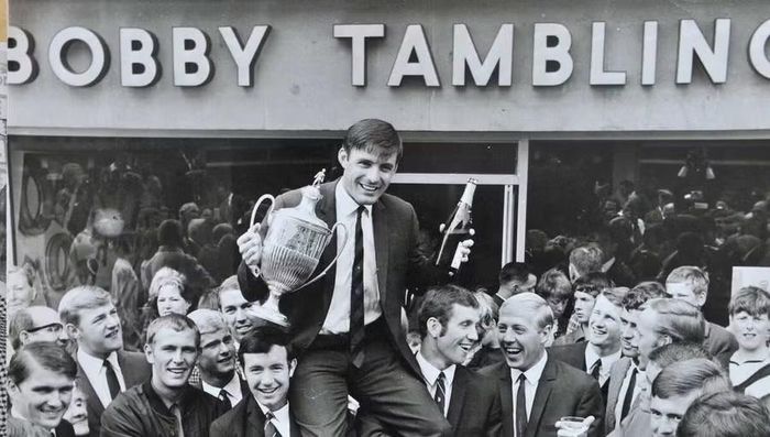 Huyền thoại Bobby Tambling vào năm 1967.