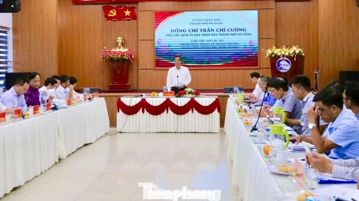 Lãnh đạo UBND thành phố Đà Nẵng chủ trì buổi làm việc với 6 xã thuộc huyện Thăng Bình cũ.