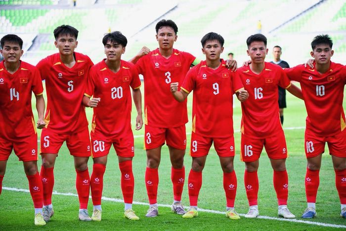 Các cầu thủ trẻ Việt Nam rất tự tin.