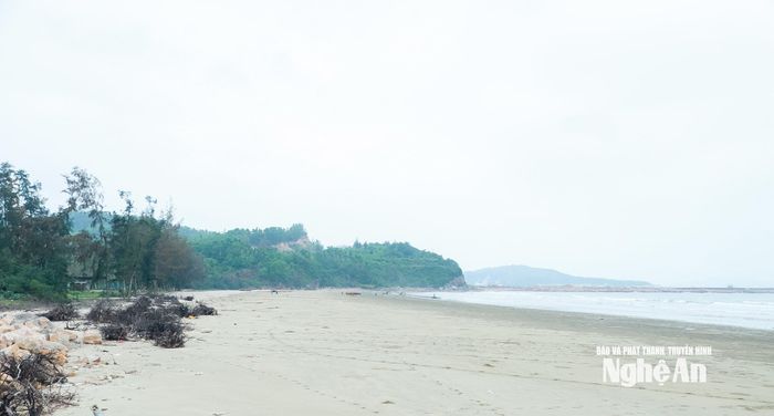Quang cảnh khu vực biển Quỳnh Lập, địa điểm triển khai Dự án Nhà máy Nhiệt điện LNG Quỳnh Lập. Ảnh: Thành Duy