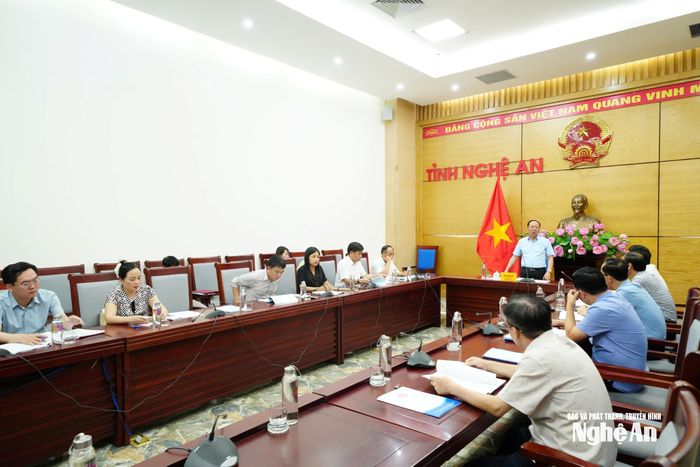 Toàn cảnh cuộc họp. Ảnh: P.V