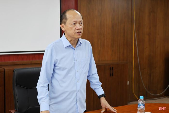Phó Bí thư Thường trực Tỉnh ủy Nguyễn Hồng Lĩnh phát biểu kết luận.