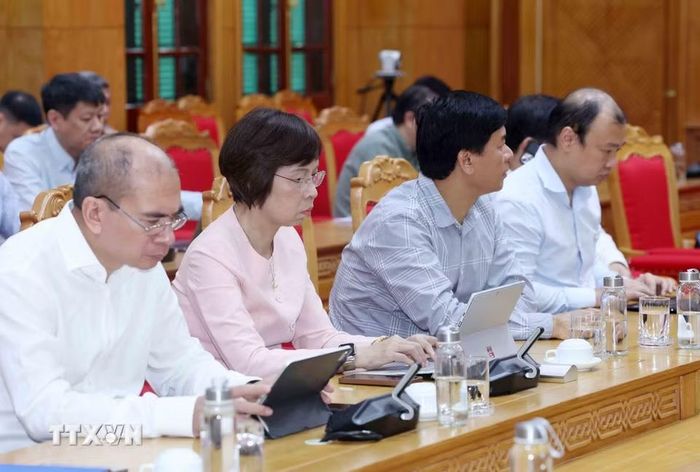 Đại biểu tham dự hội nghị. (Ảnh: Phương Hoa/TTXVN)