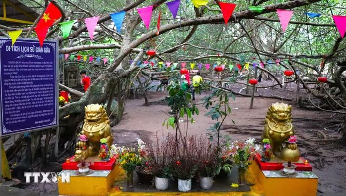 Tháng 4/2013, Ủy ban nhân dân thành phố Cần Thơ xếp hạng Giàn Gừa là Di tích lịch sử cấp thành phố. (Ảnh: Nguyễn Hằng/TTXVN)