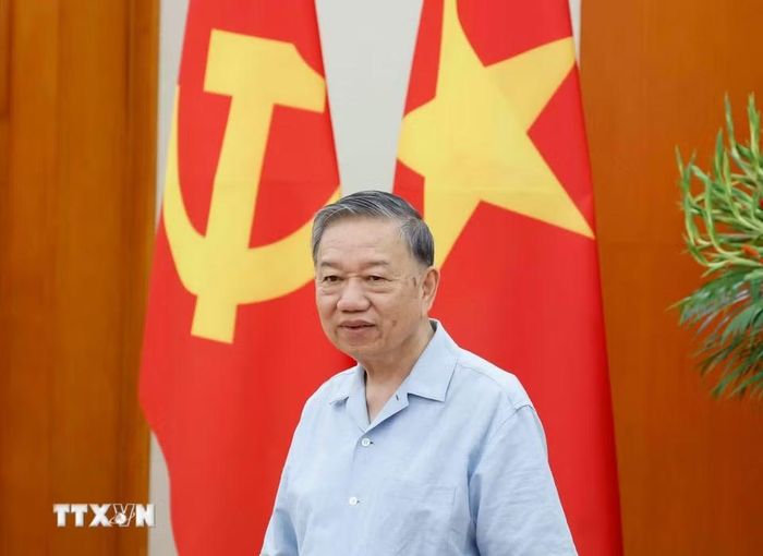 Tổng Bí thư, Chủ tịch nước Tô Lâm phát biểu chỉ đạo. (Ảnh: Thống Nhất/TTXVN)