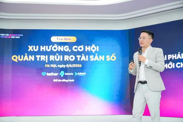 Theo ông Nghiêm Minh Hoàng, đến năm 2035, RWA có thể chiếm khoảng 10-16% tổng tài sản đầu tư toàn cầu. (Ảnh: VBA)
