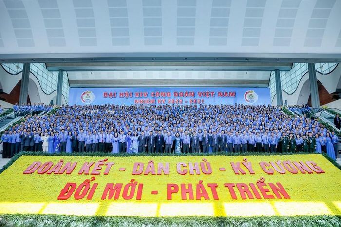 Đại hội XIV Công đoàn Việt Nam diễn ra từ ngày 3-5/6. Ảnh: Quang Vinh