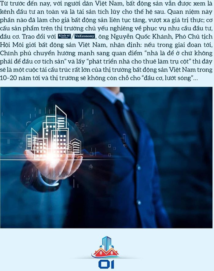 Thưa ông, nhiều ý kiến cho rằng thị trường bất động sản mặc dù đang có tín hiệu phục hồi tích cực nhưng vẫn “ôm” nhiều “căn bệnh mạn tính”. Ông đánh giá sao về điều này?