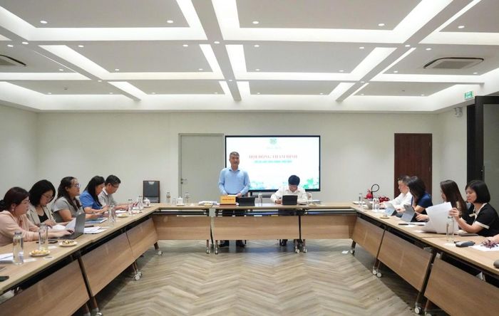 Quang cảnh buổi thẩm định. Ảnh: CTV.