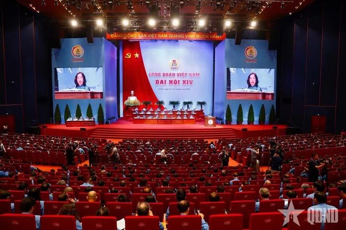 Toàn cảnh đại hội. Ảnh: Báo Quân đội nhân dân