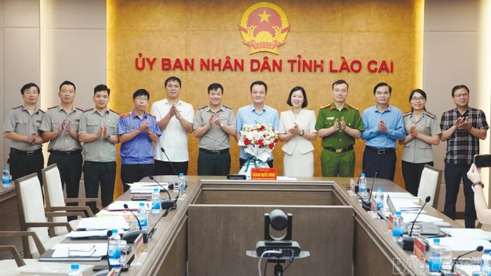 Hội nghị công bố quyết định của Chủ tịch UBND tỉnh về việc kiện toàn Ban Chỉ đạo Thi hành án dân sự tỉnh Lào Cai.