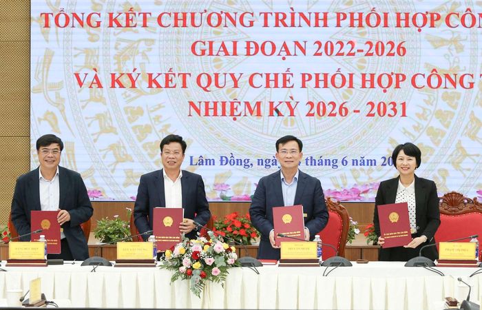 Việc ký kết quy chế phối hợp sẽ phát huy vai trò, trách nhiệm của từng đơn vị