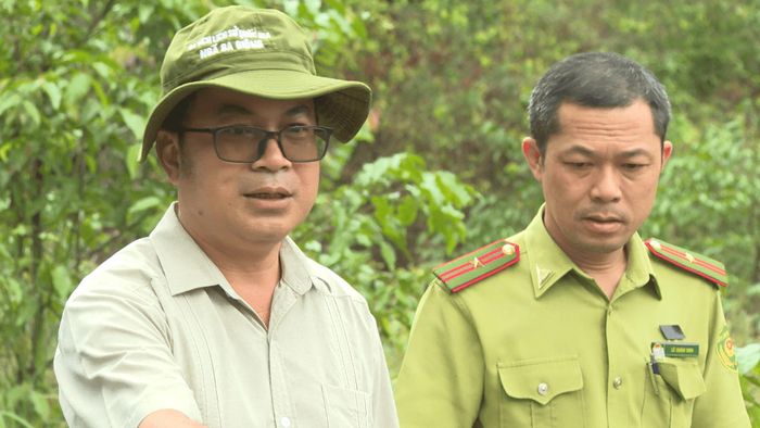 Phó Chủ tịch HĐND tỉnh Y Quang BKrông kiểm tra hiện trạng rừng trên địa bàn xã Tánh Linh