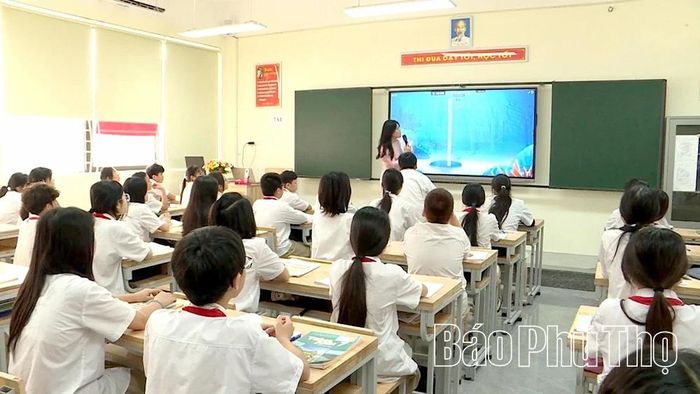 Các trường học tại Phú Thọ đồng loạt triển khai quy định mới về dạy thêm, học thêm, tập trung nâng cao chất lượng dạy học chính khóa.