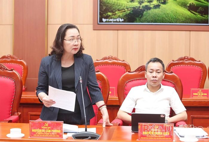 Lãnh đạo HĐND tỉnh báo cáo công tác tổ chức Kỳ họp thứ Ba HĐND tỉnh Phú Thọ khóa XX, nhiệm kỳ 2026-2031.